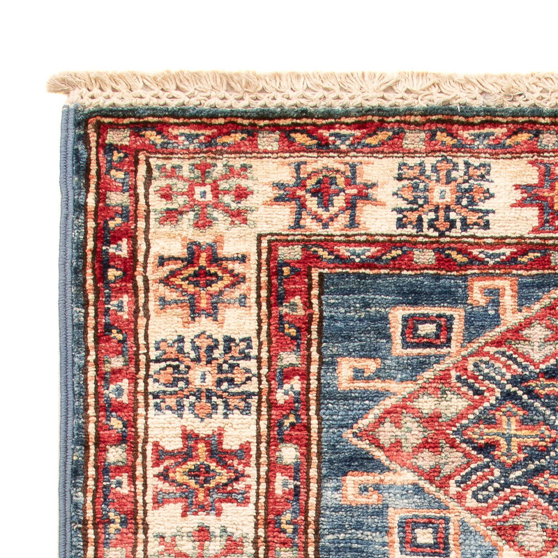 Ziegler Teppich - Kazak - Royal - 91 x 60 cm - blau