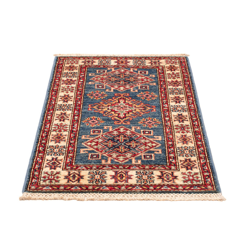 Ziegler Teppich - Kazak - Royal - 91 x 60 cm - blau