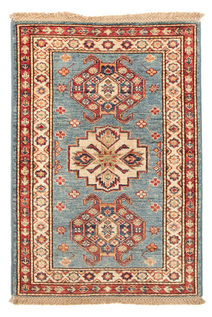 Ziegler Teppich - Kazak - Royal - 88 x 59 cm - blau