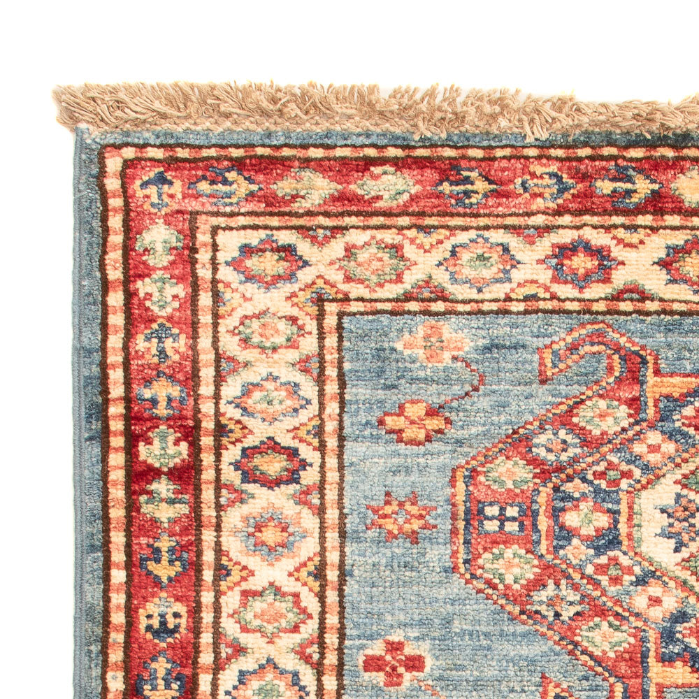 Ziegler Teppich - Kazak - Royal - 90 x 62 cm - blau