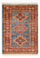 Ziegler Teppich - Kazak - Royal - 84 x 60 cm - blau