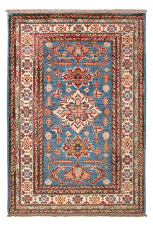 Ziegler Teppich - Kazak - Royal - 125 x 83 cm - blau