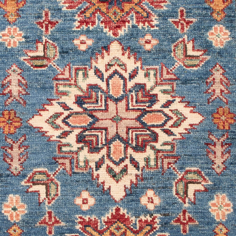 Ziegler Teppich - Kazak - Royal - 128 x 84 cm - blau