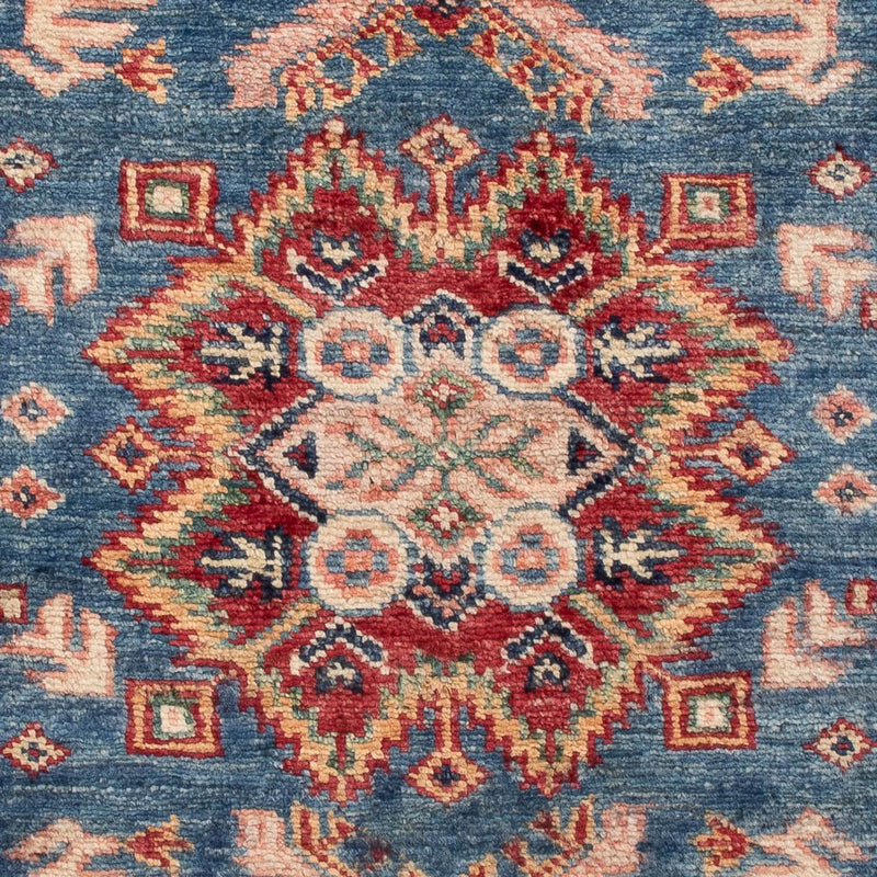 Ziegler Teppich - Kazak - Royal - 121 x 81 cm - blau