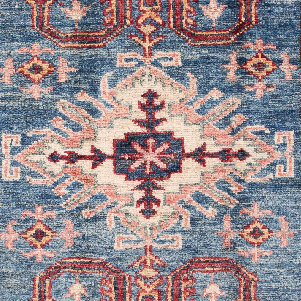Ziegler Teppich - Kazak - Royal - 125 x 82 cm - blau