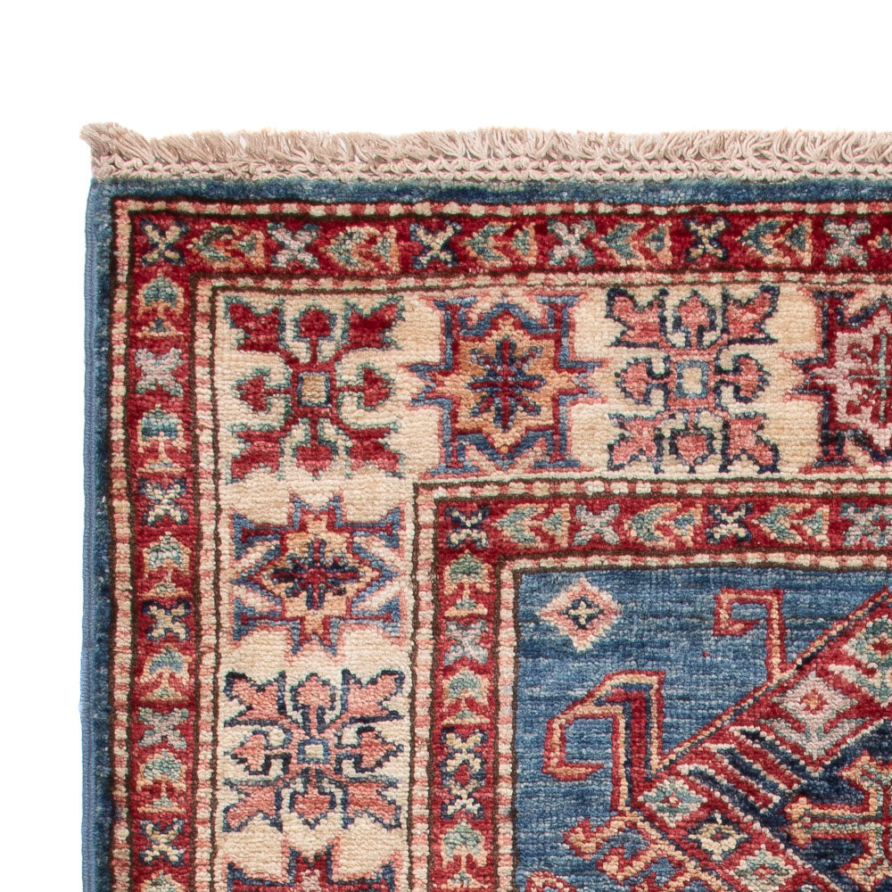 Ziegler Teppich - Kazak - Royal - 128 x 81 cm - blau