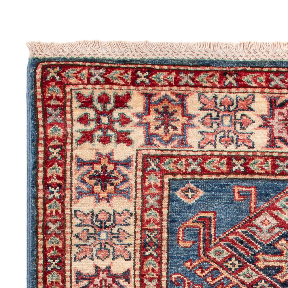 Ziegler Teppich - Kazak - Royal - 128 x 82 cm - blau