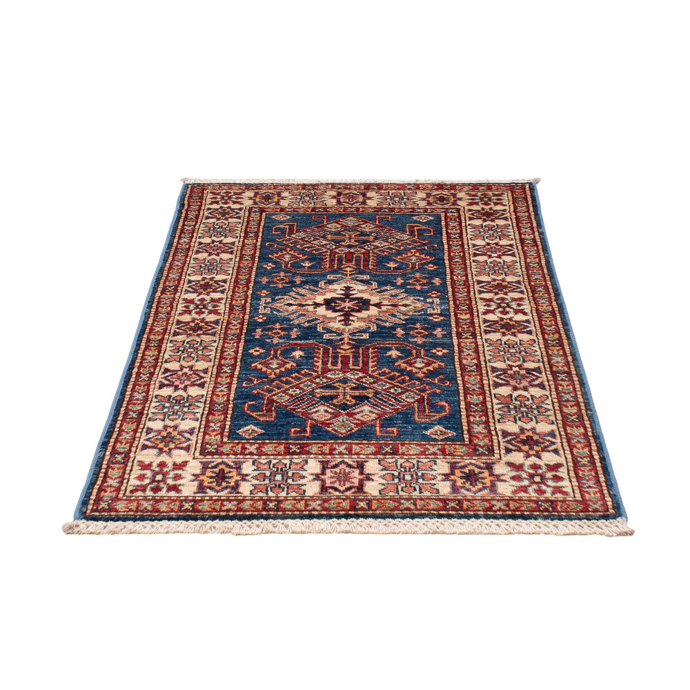Ziegler Teppich - Kazak - Royal - 118 x 78 cm - blau