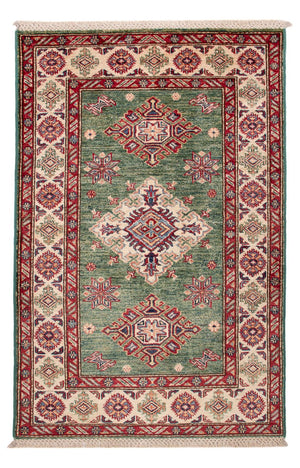 Ziegler Teppich - Kazak - Royal - 121 x 79 cm - grün