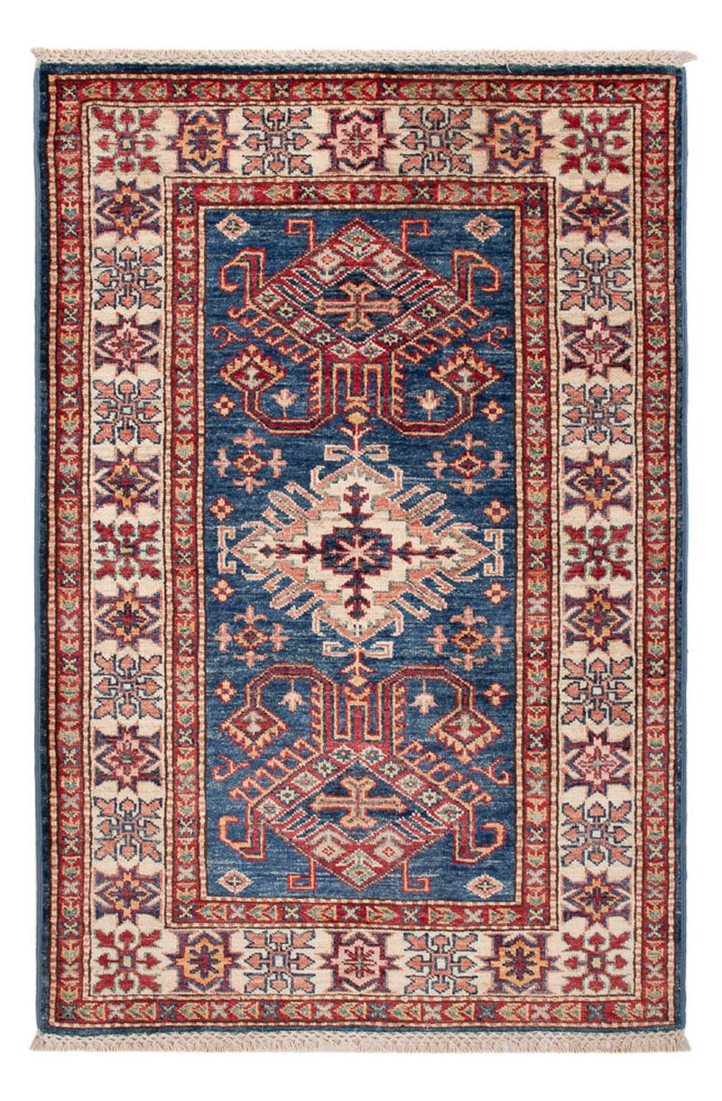 Ziegler Teppich - Kazak - Royal - 122 x 80 cm - blau