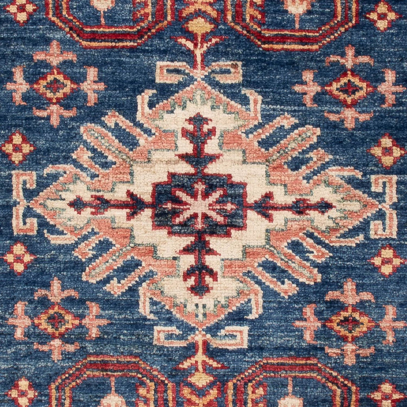 Ziegler Teppich - Kazak - Royal - 122 x 80 cm - blau
