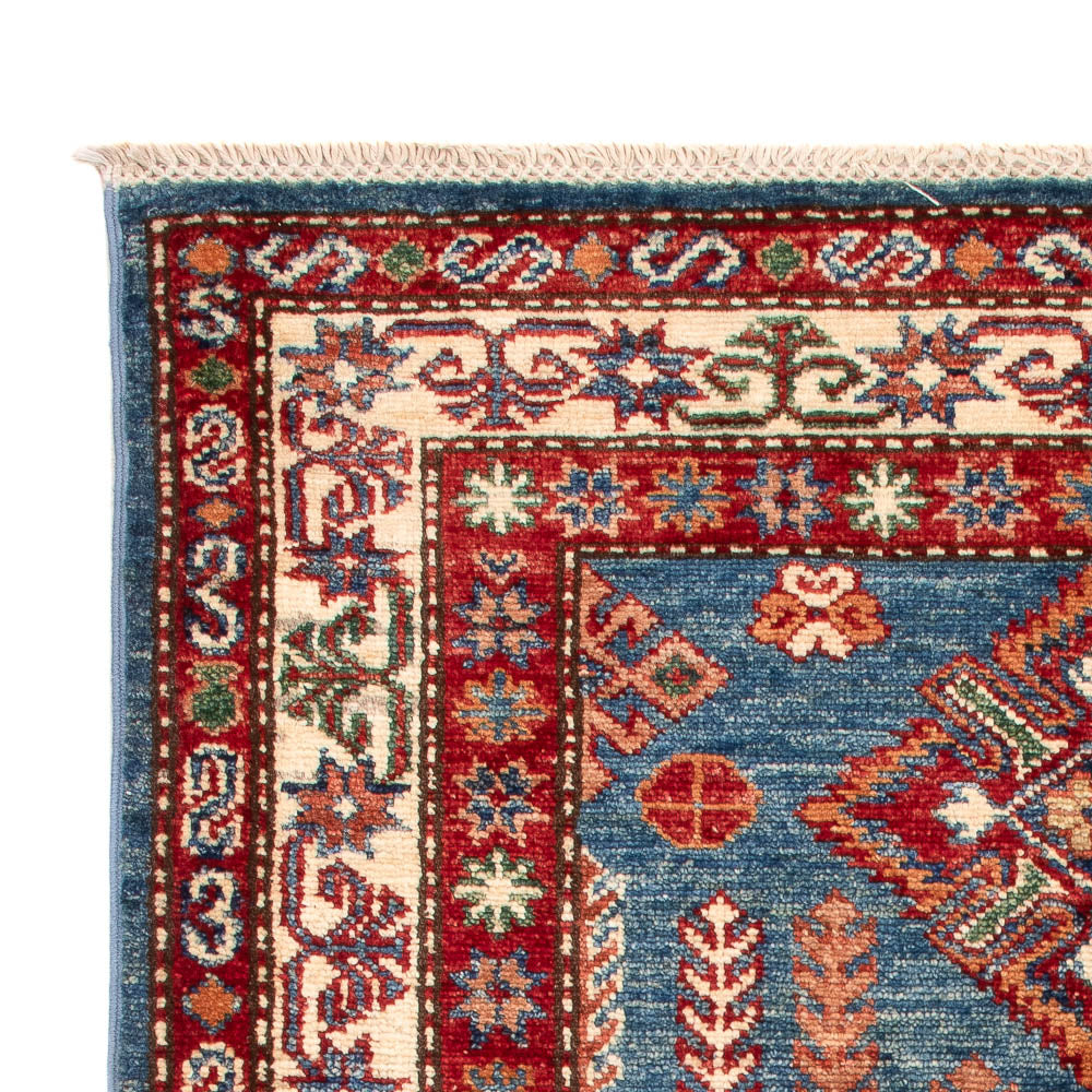 Ziegler Teppich - Kazak - Royal - 124 x 85 cm - blau