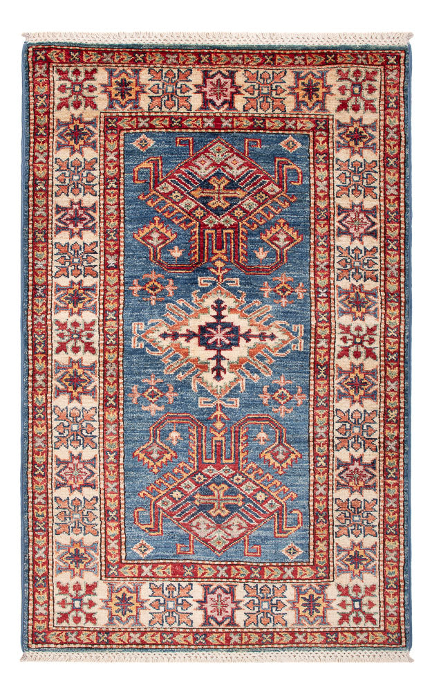 Ziegler Teppich - Kazak - Royal - 127 x 80 cm - blau