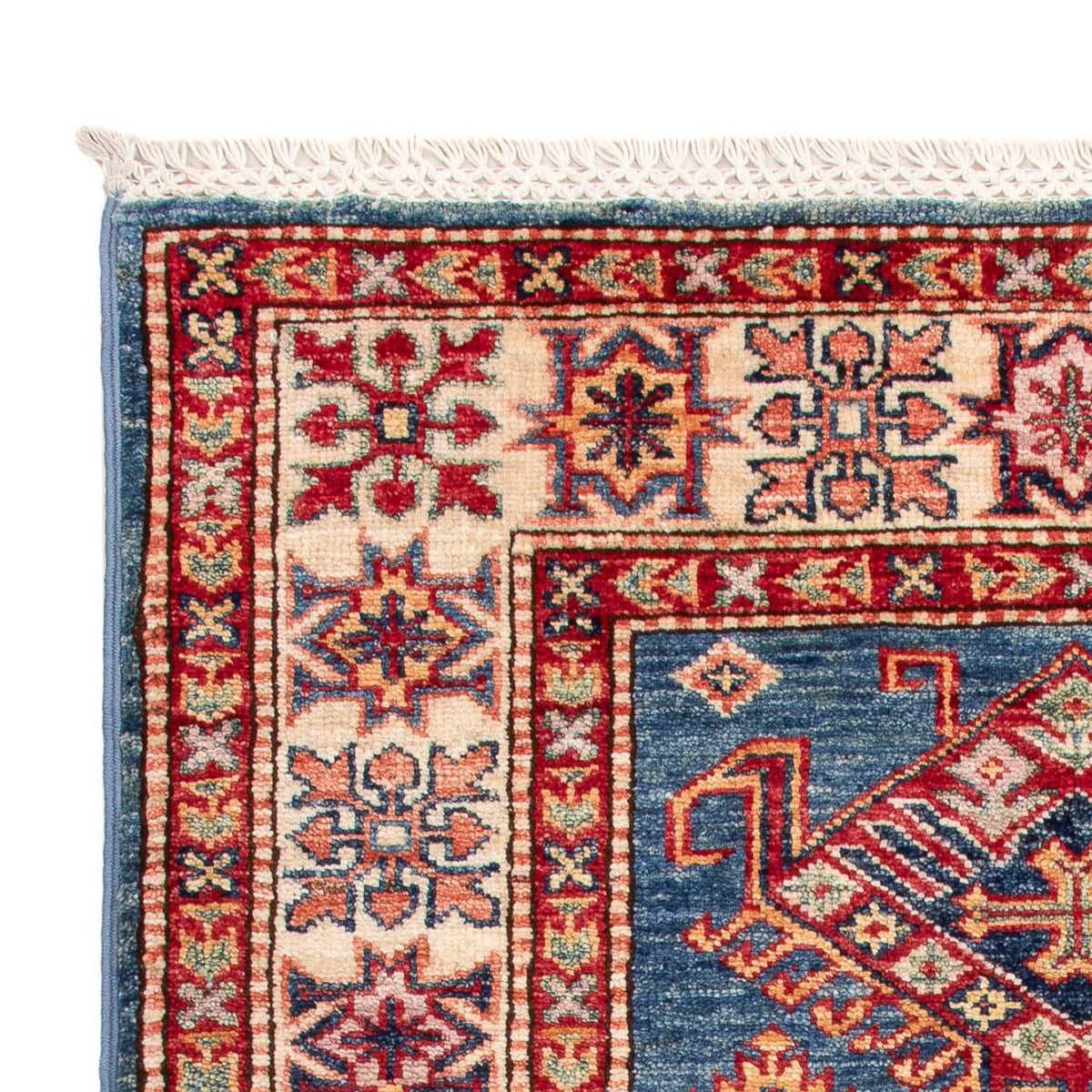 Ziegler Teppich - Kazak - Royal - 125 x 82 cm - blau