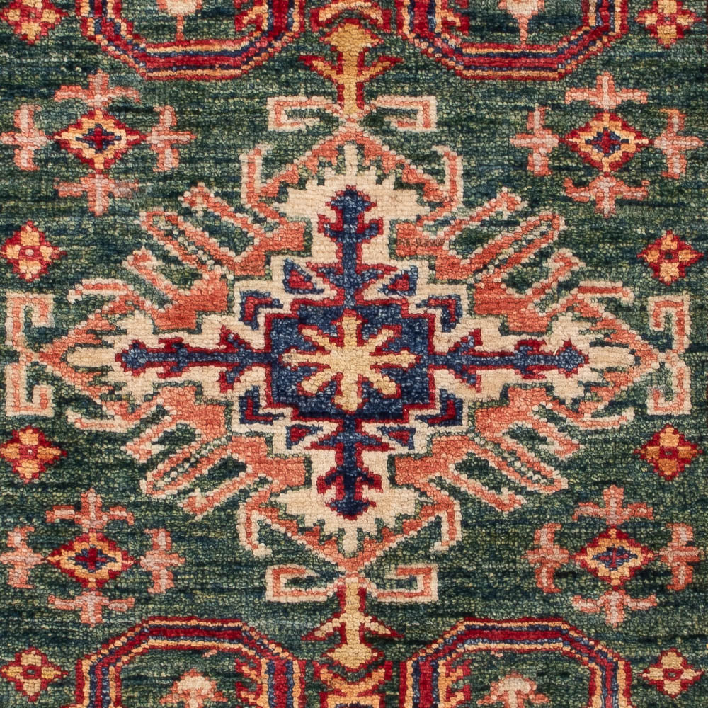 Ziegler Teppich - Kazak - Royal - 119 x 78 cm - grün