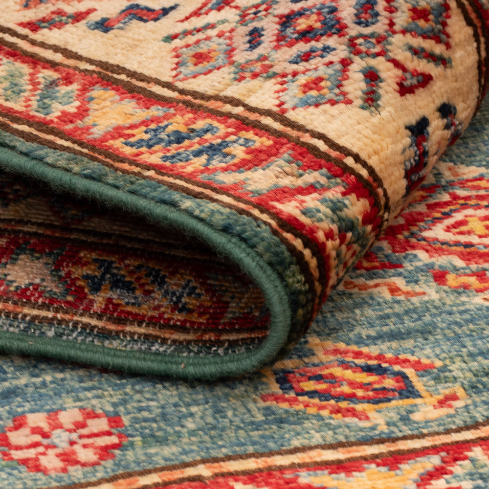 Ziegler Teppich - Kazak - Royal - 114 x 81 cm - grün