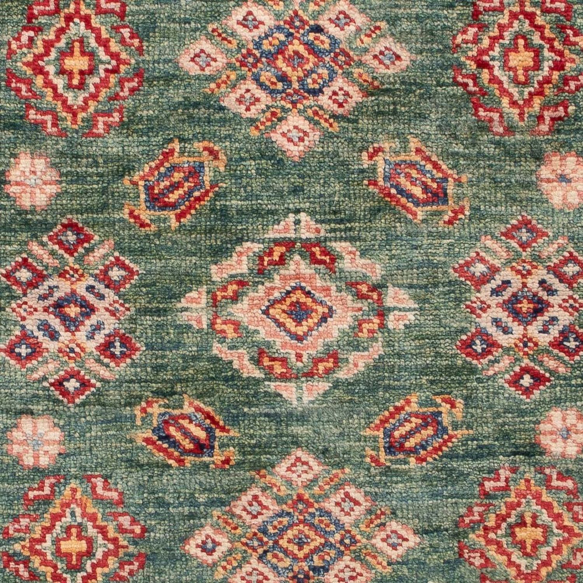 Ziegler Teppich - Kazak - Royal - 122 x 80 cm - grün