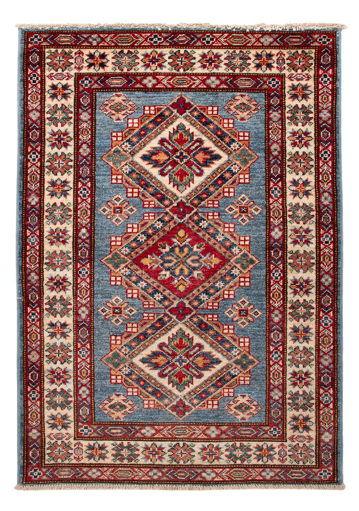 Ziegler Teppich - Kazak - Royal - 114 x 81 cm - blau