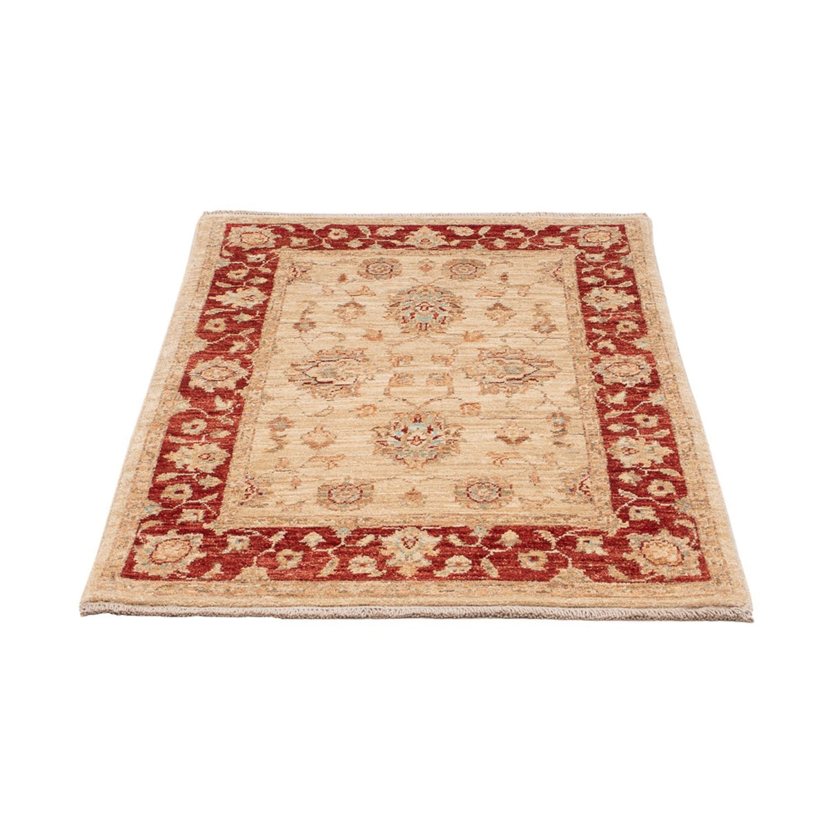 Ziegler Teppich - 114 x 72 cm - beige