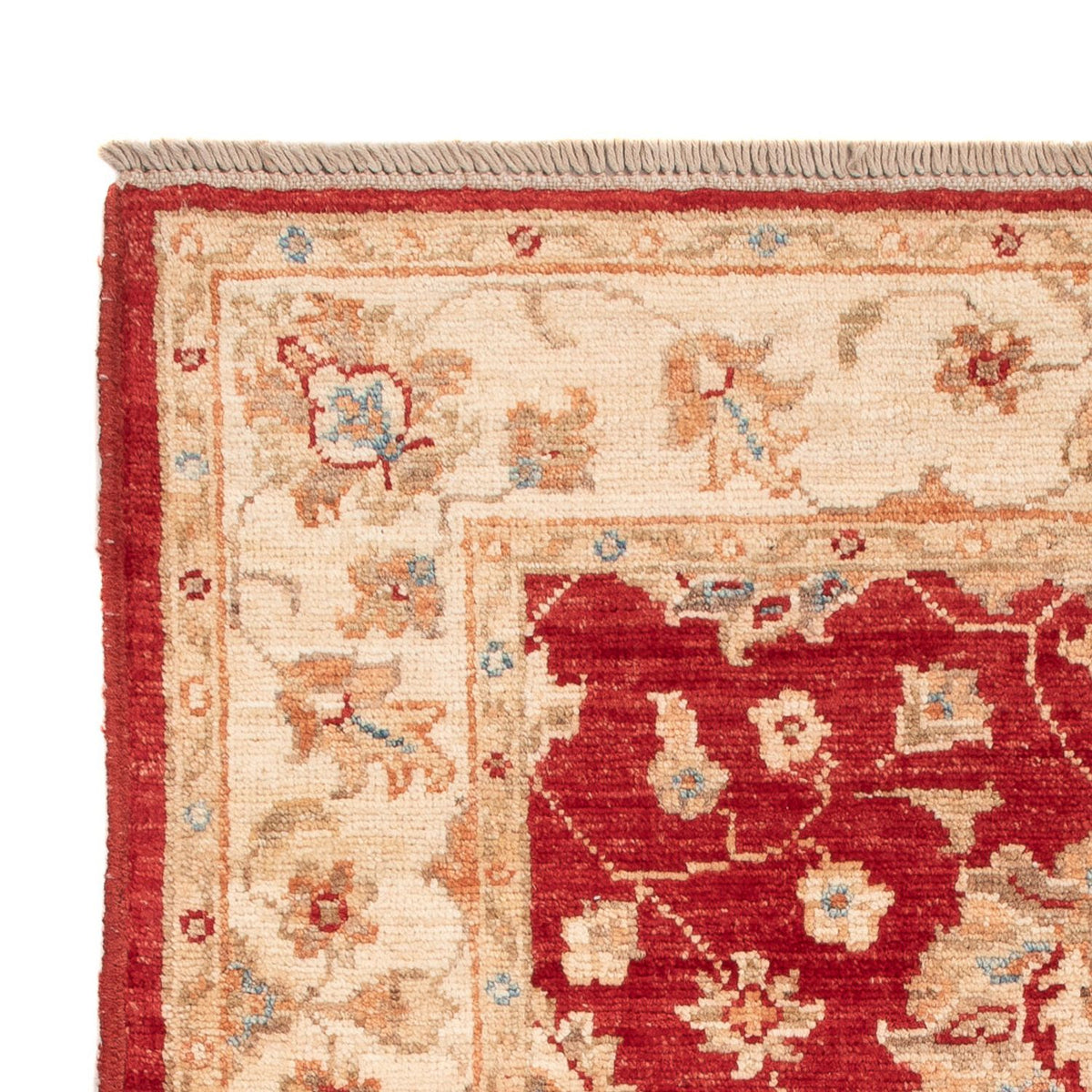 Ziegler Teppich - 101 x 70 cm - rot