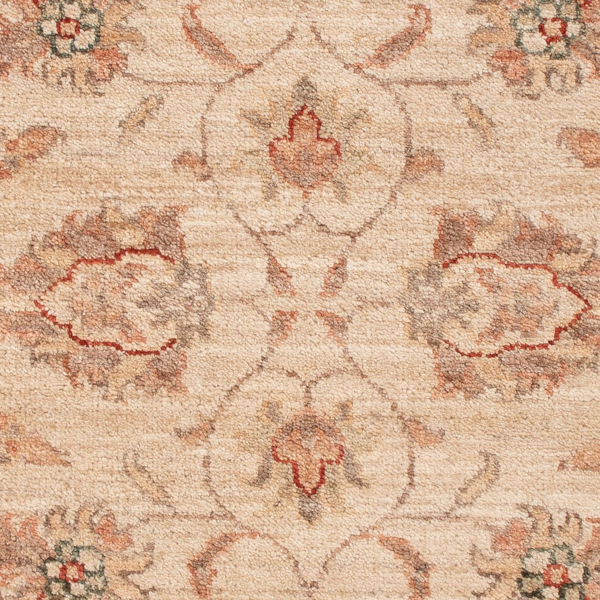 Ziegler Teppich - 123 x 85 cm - beige