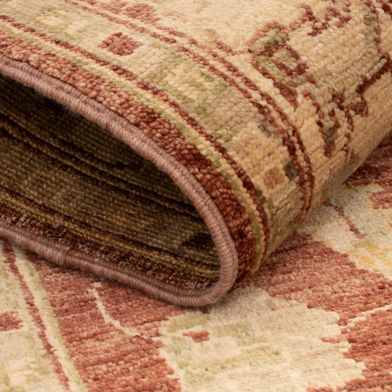 Ziegler Teppich - 121 x 77 cm - braun