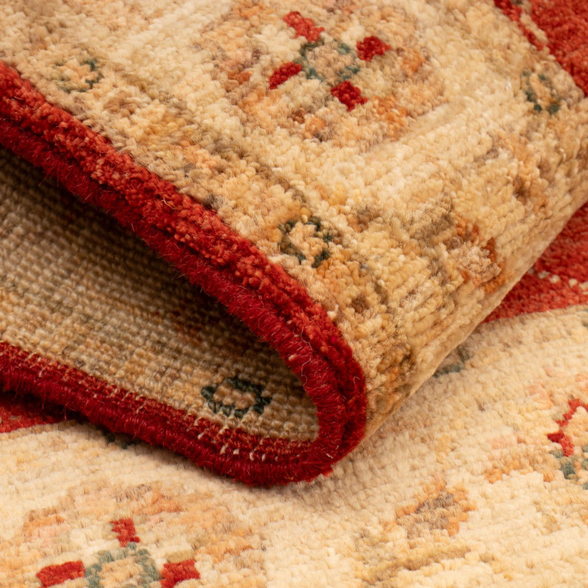 Ziegler Teppich - 87 x 60 cm - rot