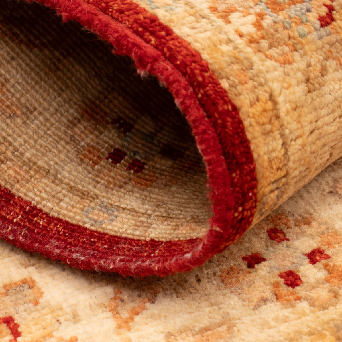 Ziegler Teppich - 92 x 59 cm - rot