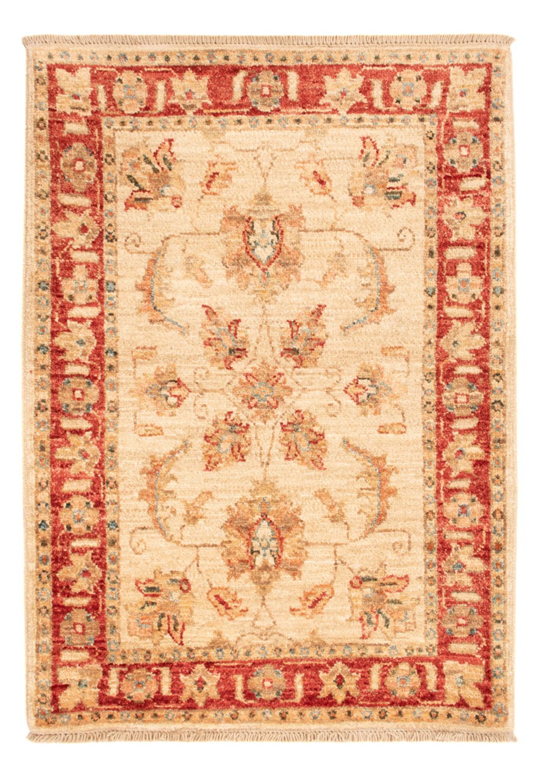 Ziegler Teppich - 91 x 62 cm - beige