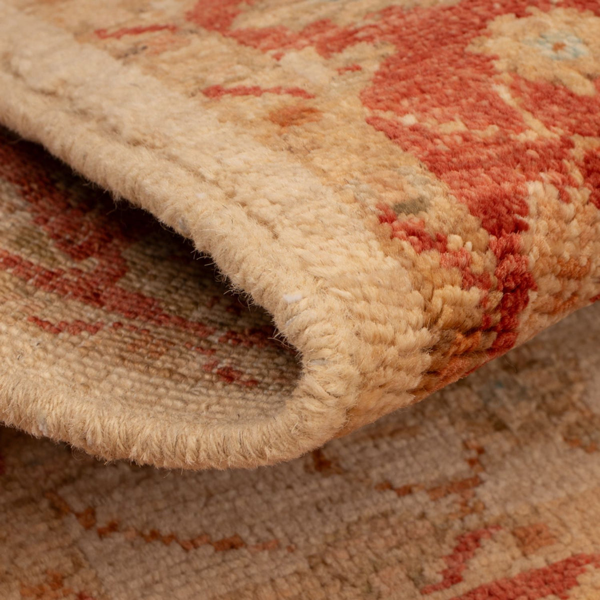 Ziegler Teppich - 80 x 59 cm - beige