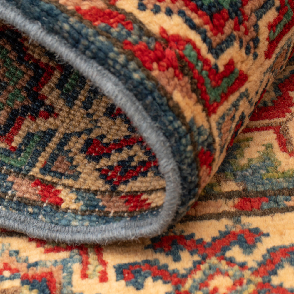 Ziegler Teppich - Kazak - 94 x 62 cm - blau