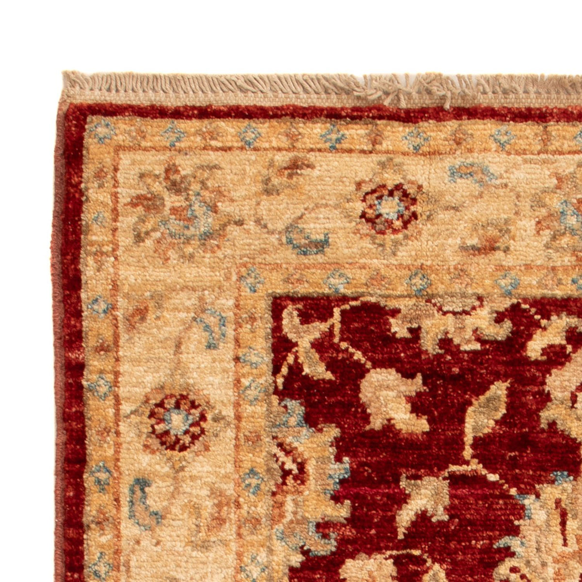 Ziegler Teppich - 86 x 62 cm - rot