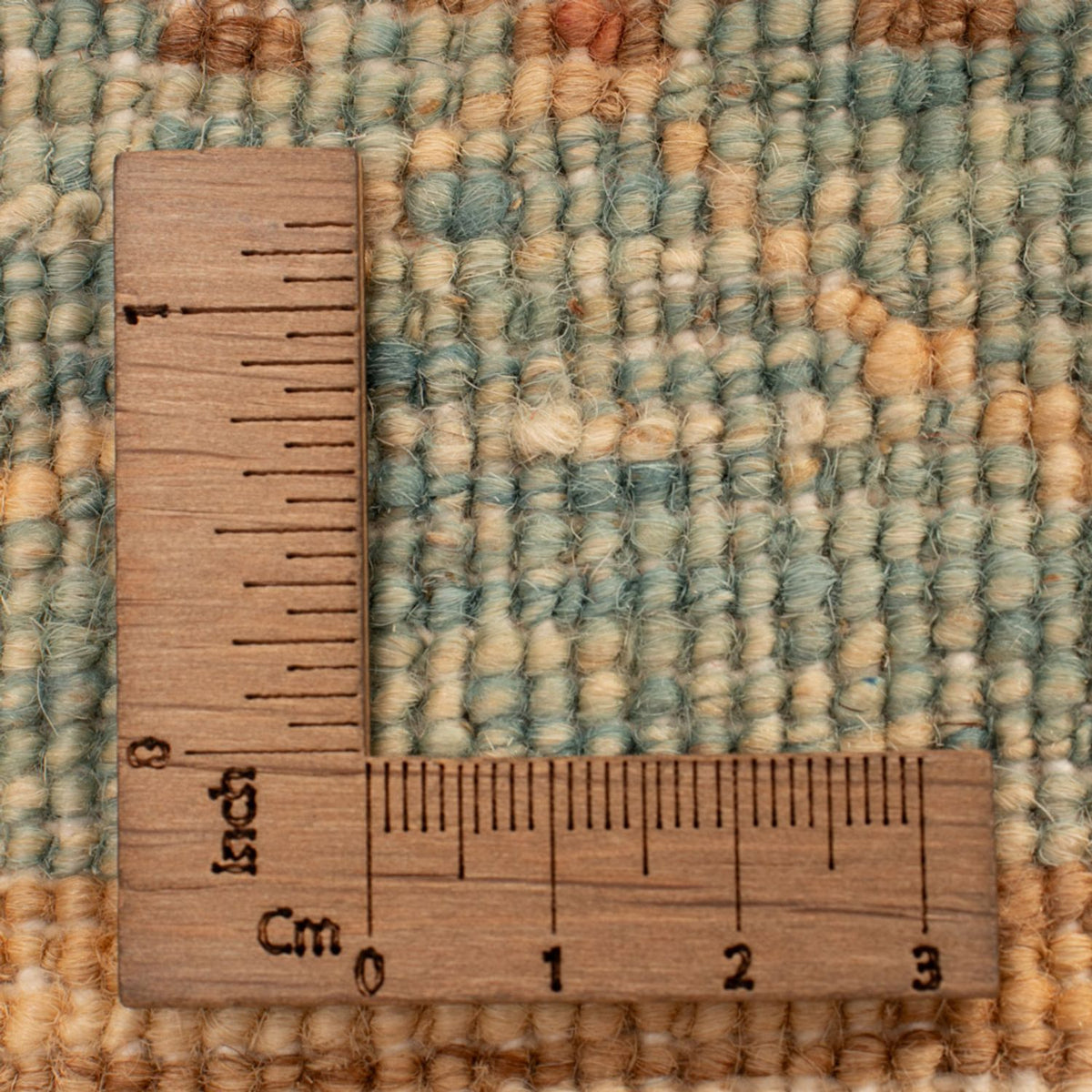 Ziegler Teppich - 73 x 50 cm - hellblau