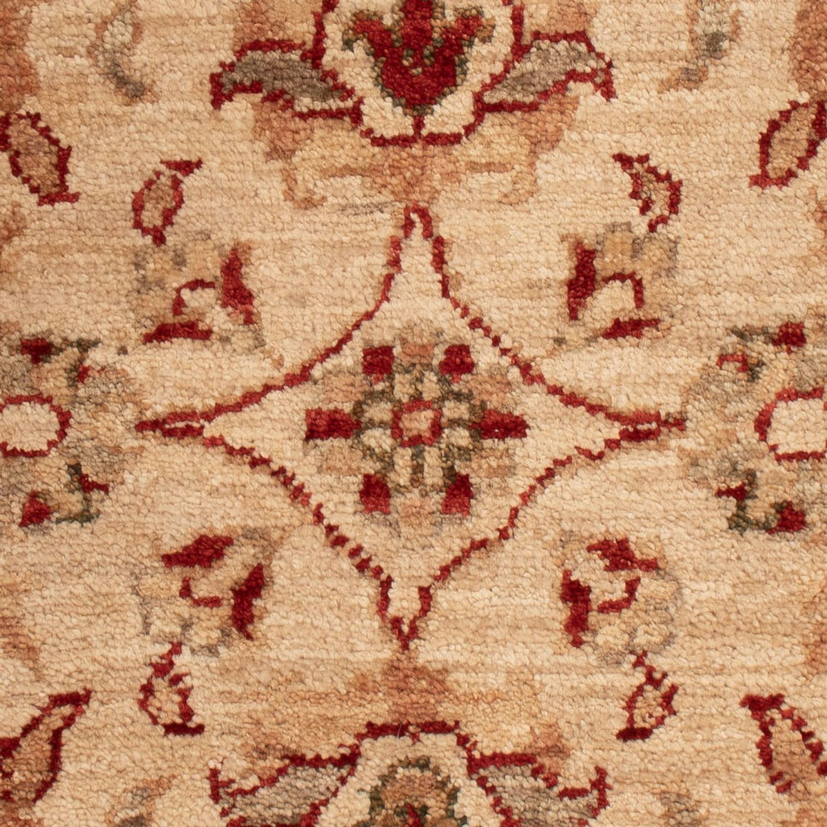 Ziegler Teppich - 71 x 52 cm - beige