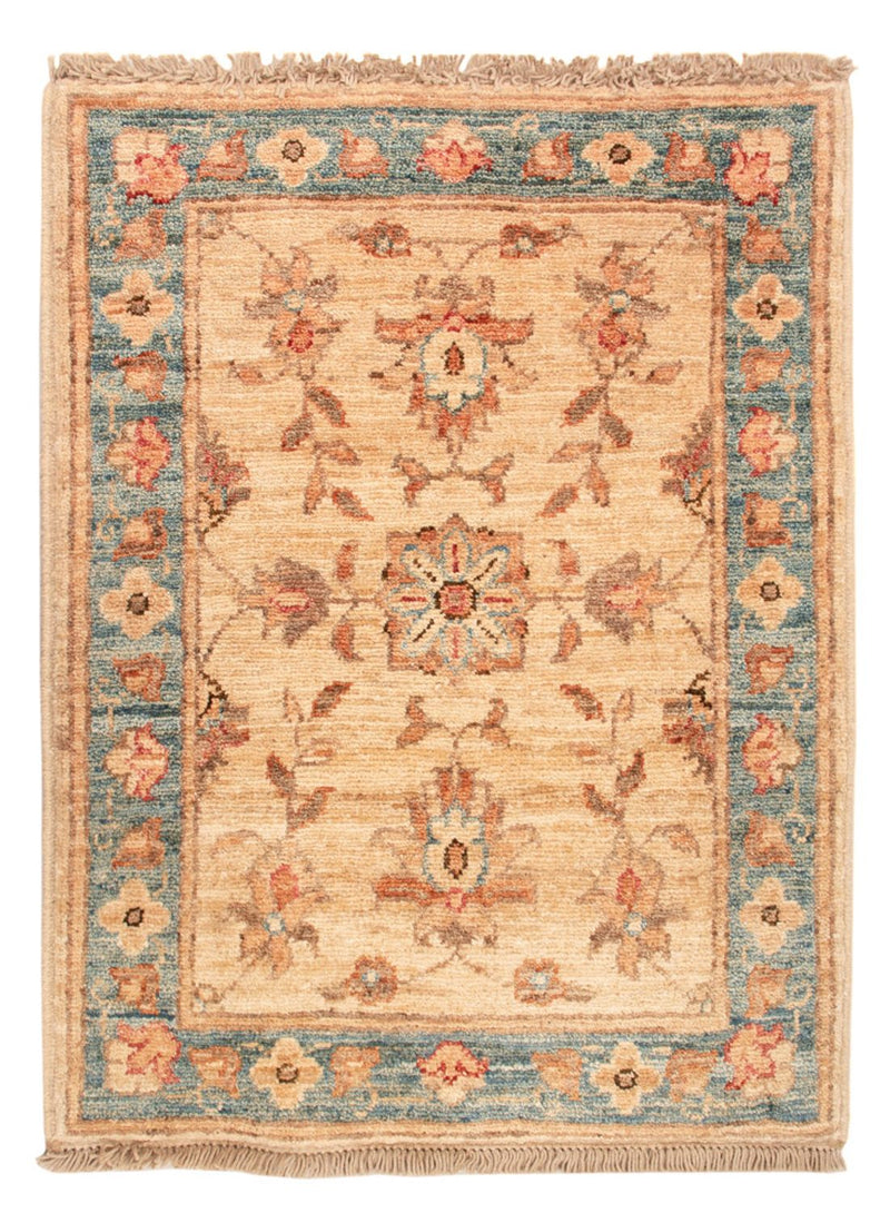 Ziegler Teppich - 67 x 51 cm - beige