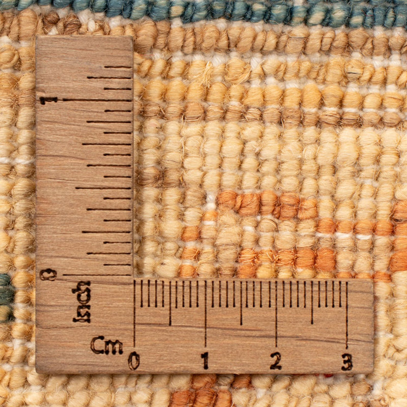 Ziegler Teppich - 67 x 52 cm - türkis