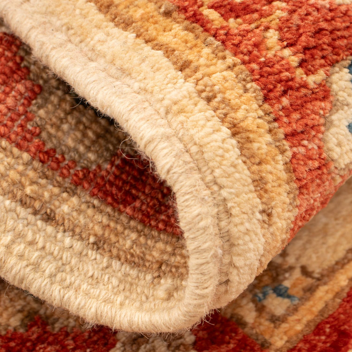 Ziegler Teppich - 71 x 55 cm - beige