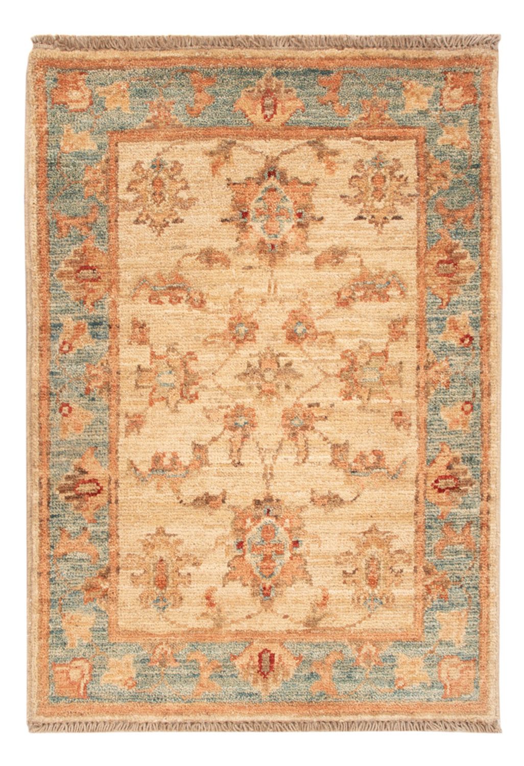 Ziegler Teppich - 73 x 50 cm - beige