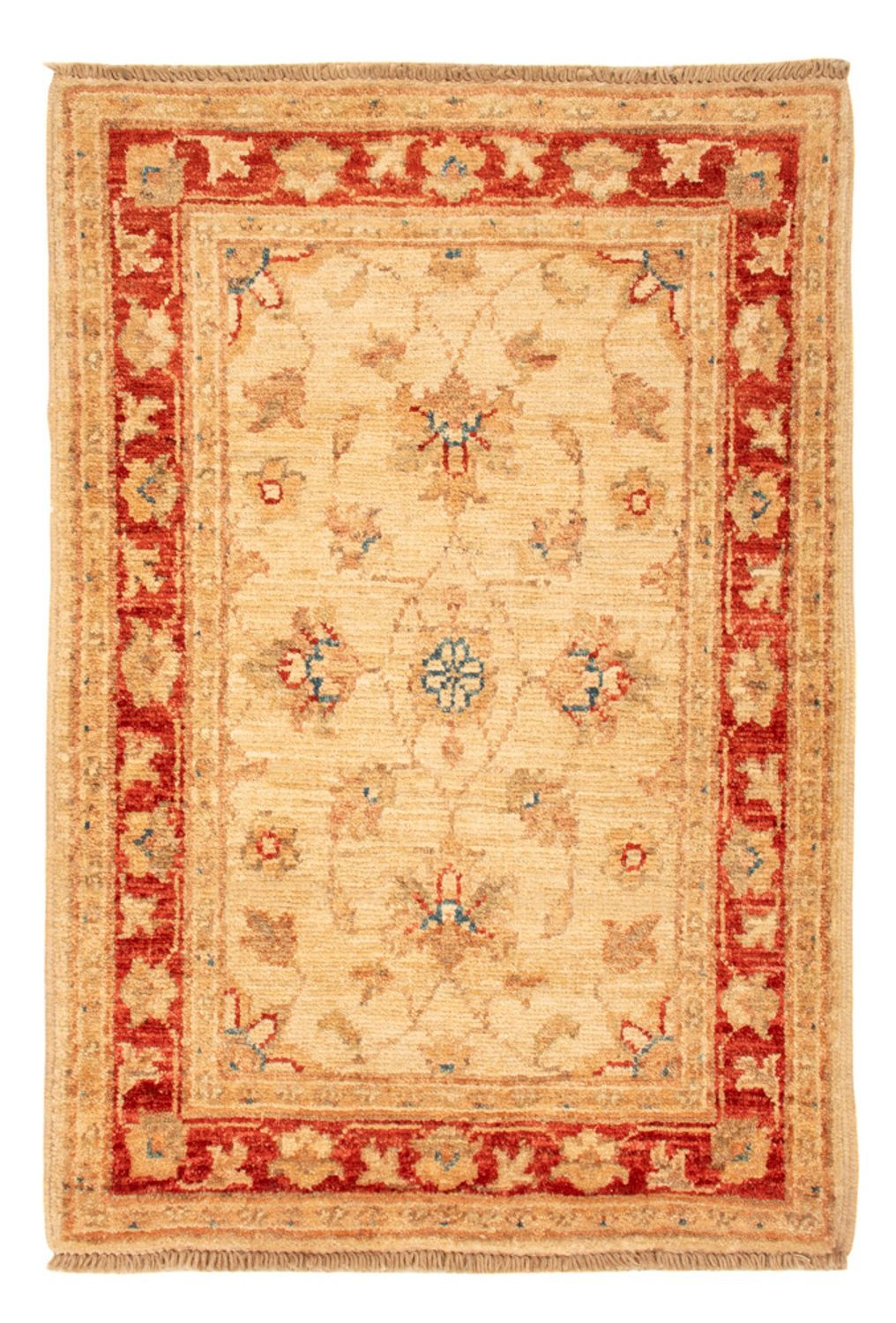 Ziegler Teppich - 78 x 52 cm - beige