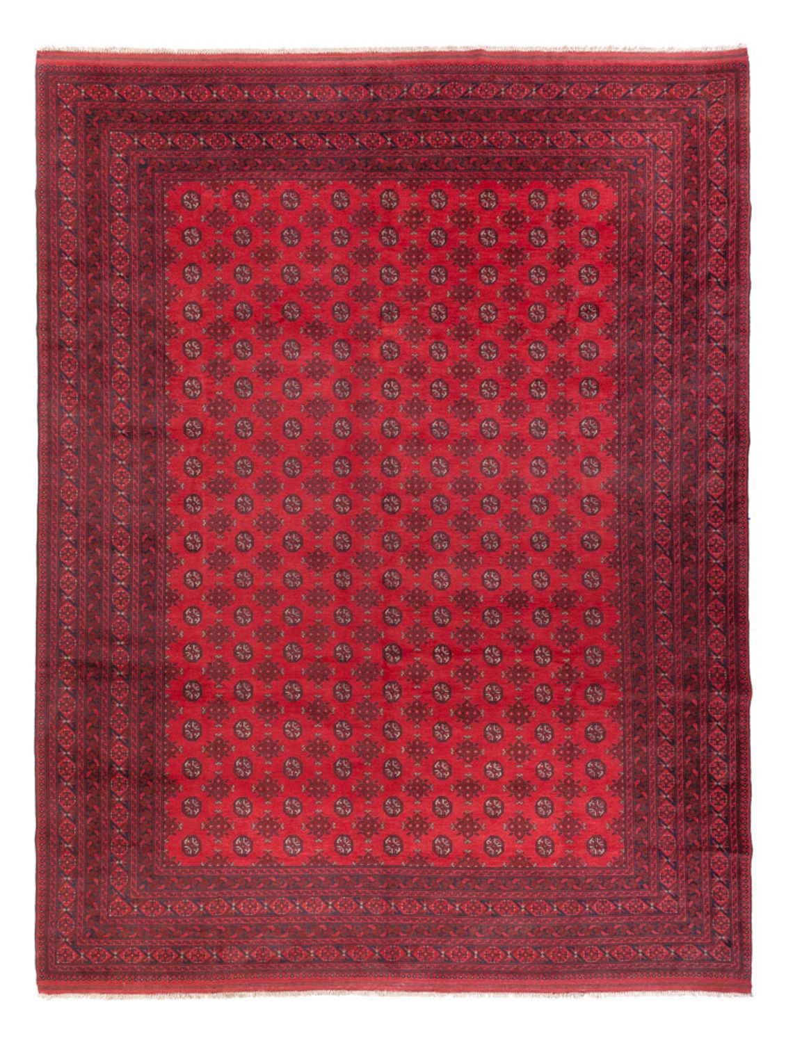 Afghan Teppich - Filpa - 404 x 304 cm - rot