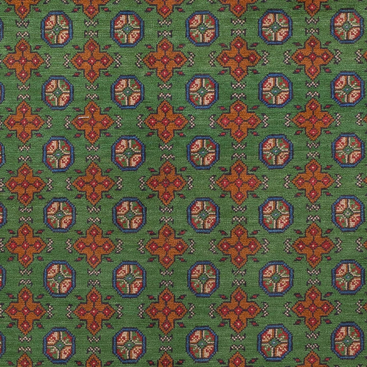 Afghan Teppich - Filpa - 390 x 297 cm - grün