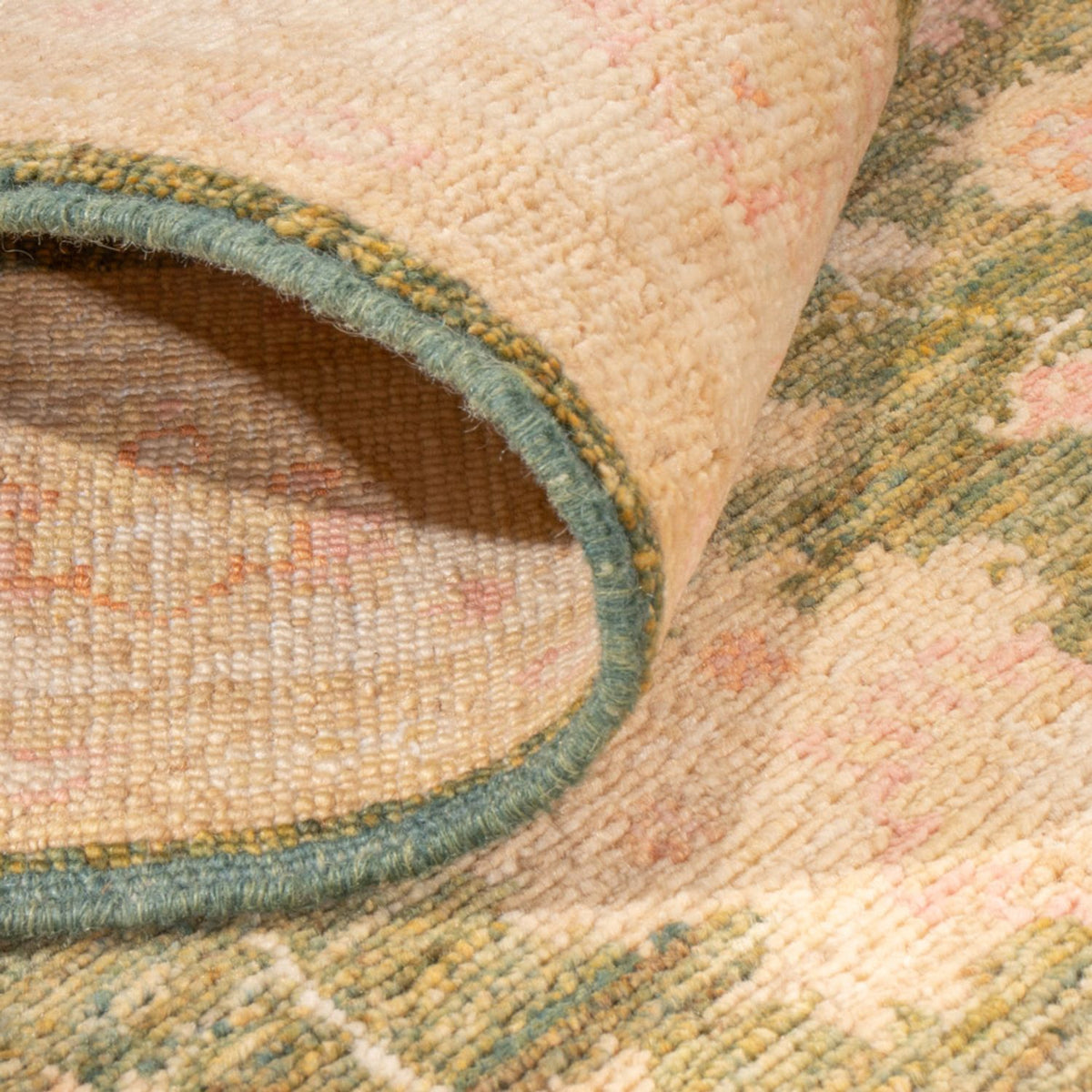 Läufer Ziegler - 365 x 102 cm - olivgrün