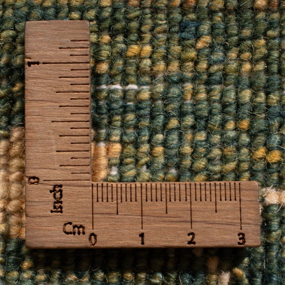 Ziegler Teppich - 177 x 125 cm - minzgrün