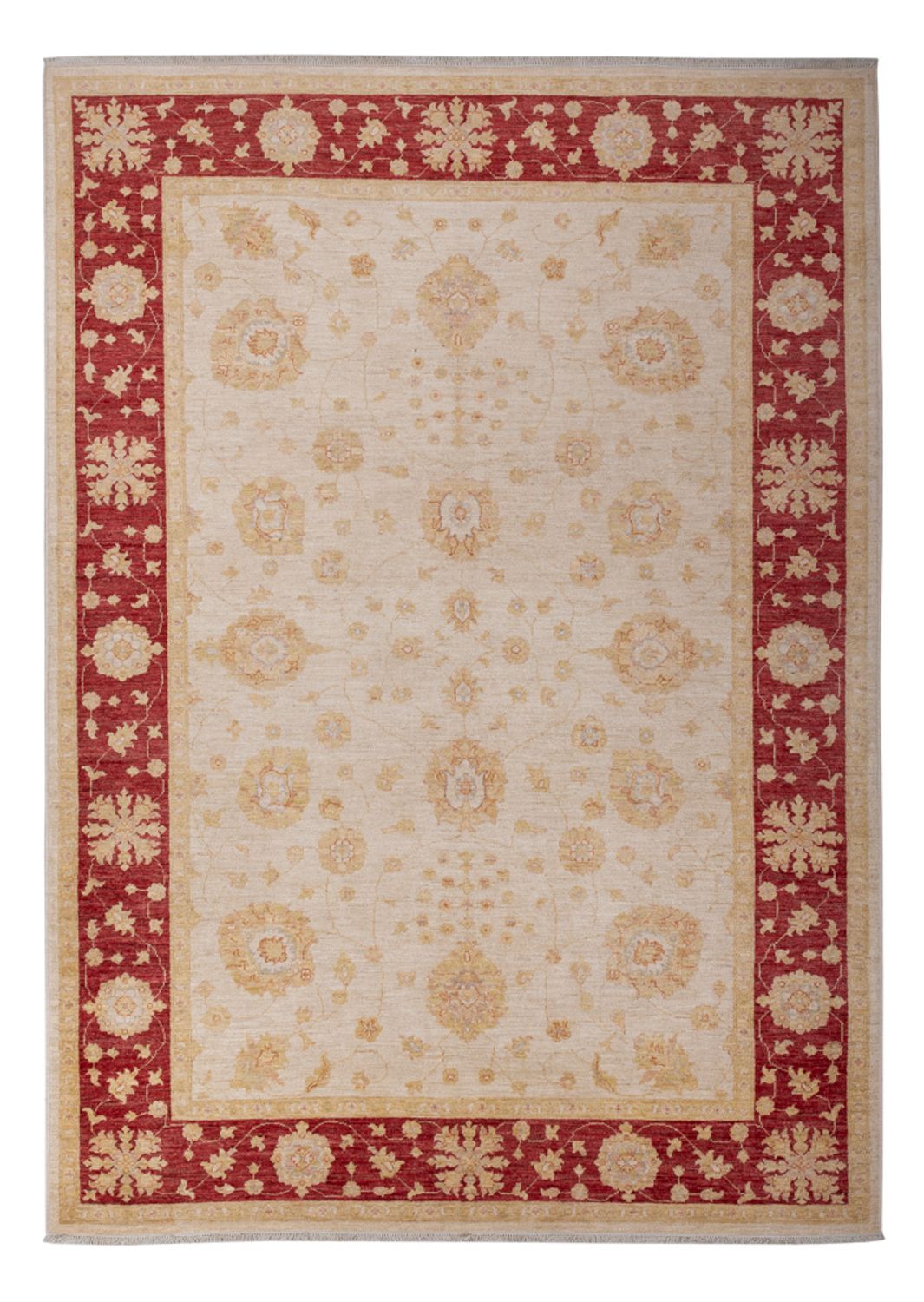 Ziegler Teppich - 292 x 206 cm - beige
