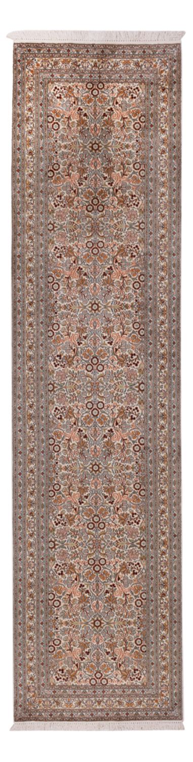 Läufer Seiden - Kaschmir Seide - 338 x 79 cm - beige
