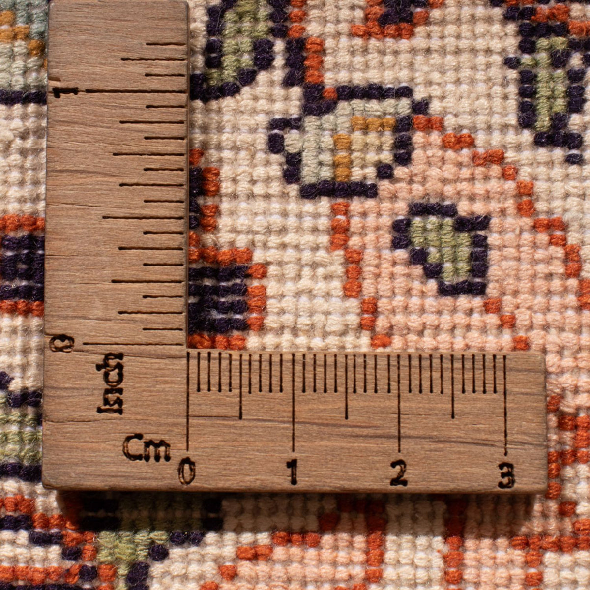 Läufer Seiden - Kaschmir Seide - 338 x 79 cm - beige