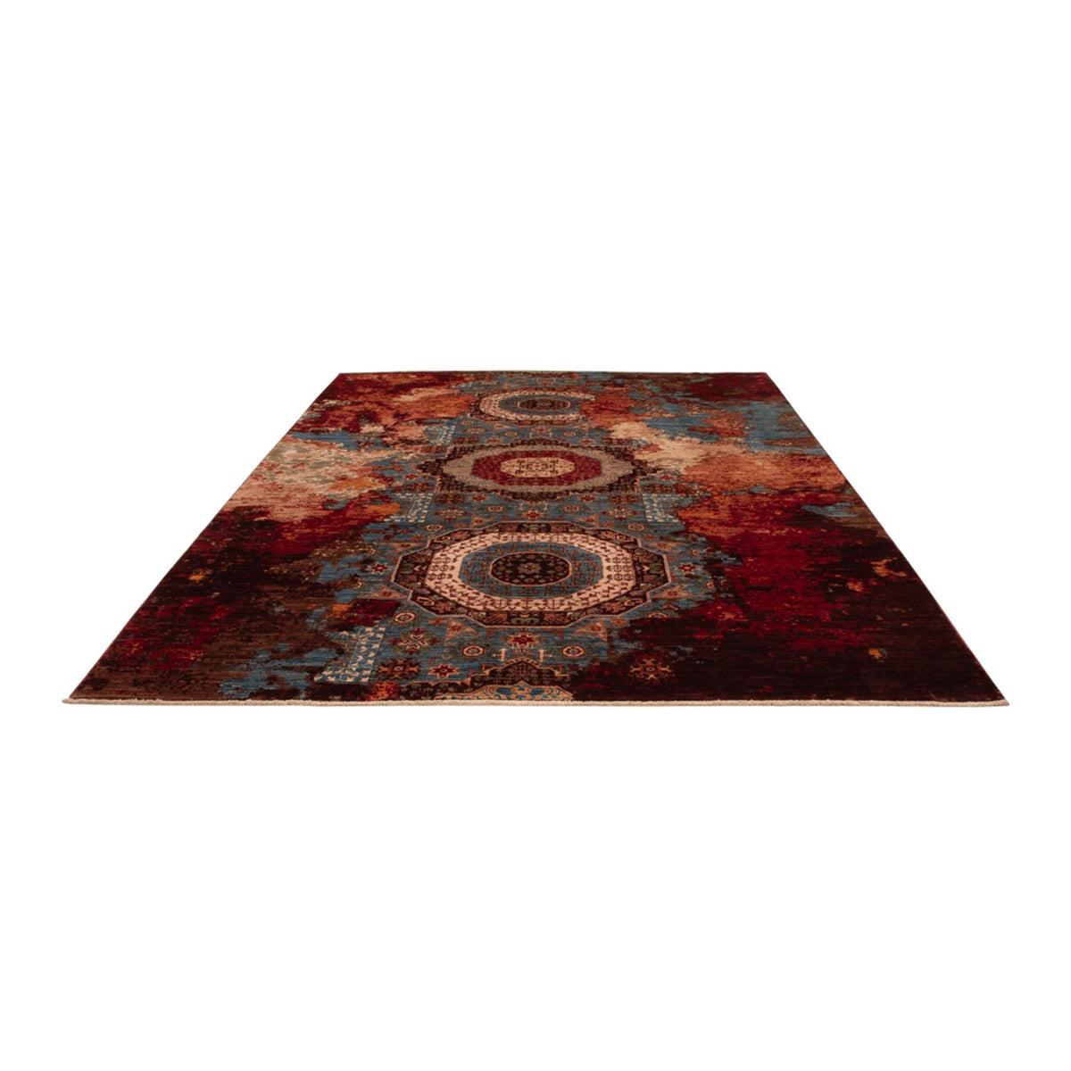 Designer Teppich - 292 x 205 cm - mehrfarbig