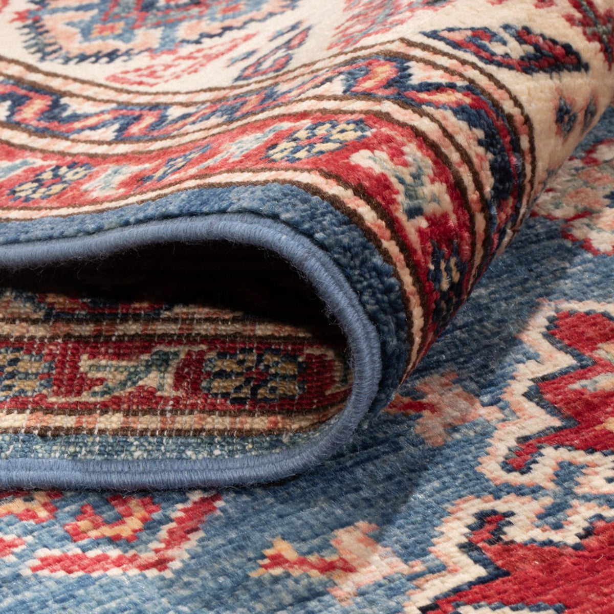 Ziegler Teppich - Kazak - 240 x 164 cm - blau