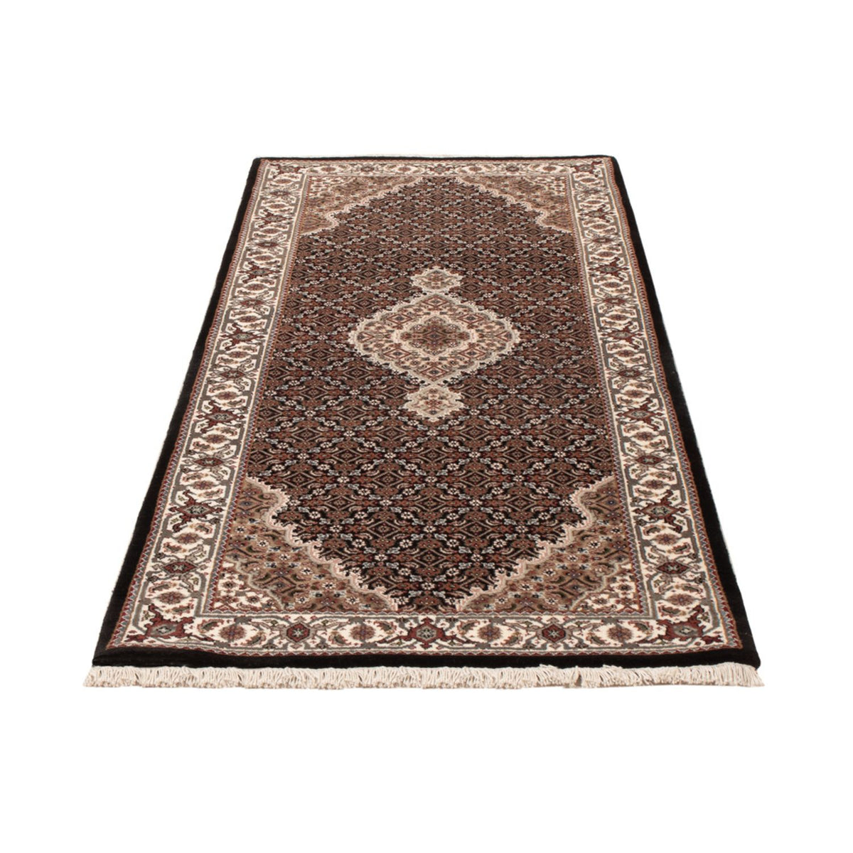 Läufer Orient - Täbriz - 204 x 80 cm - dunkelbeige