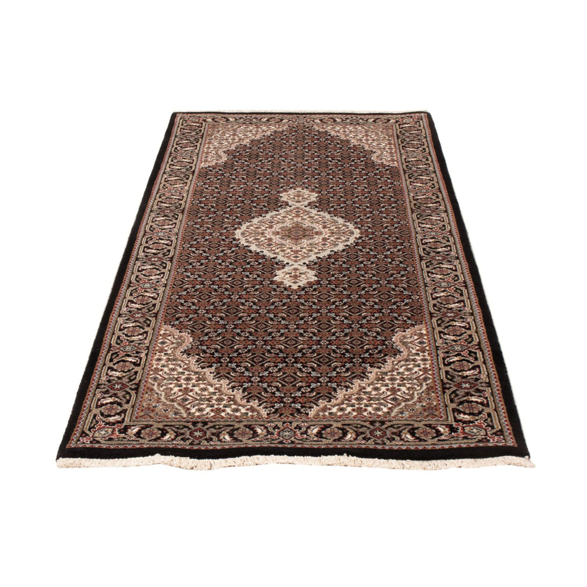 Läufer Orient - Täbriz - 202 x 85 cm - dunkelbeige